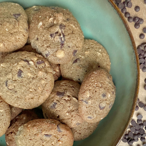 cookies aux pépites de chocolat et aux noisettes